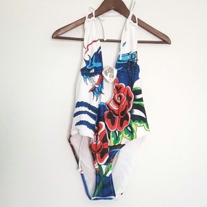 Ed Hardy One piece Swim Size Large